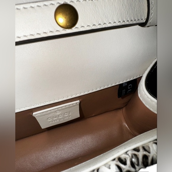 Gucci Broadway Mini Double Flap Crossbody w/ COA - Picture 11 of 13